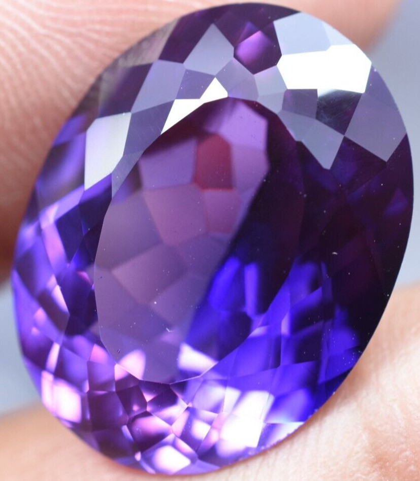 Natural 24.70 Ct Boysenberry Sapphire GGL Certified fabulous Loose Gemstone