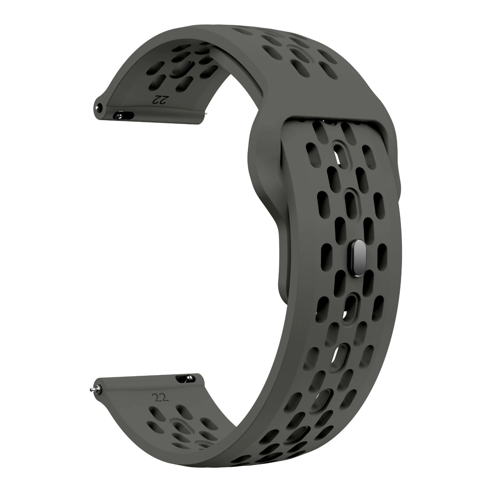 18mm 20mm 22mm Breathable Silicone Sport Watch band Silicone Strap