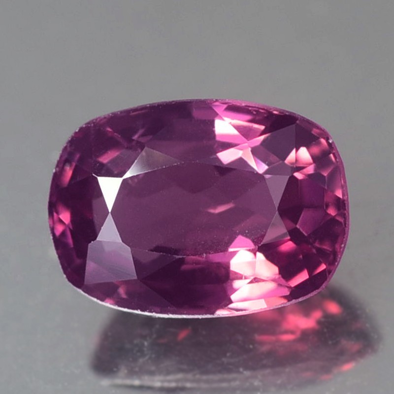 1.06CT CERTIFIED VVS CUSHION UNHEATED ORANGY PURPLE SPINEL NATURAL