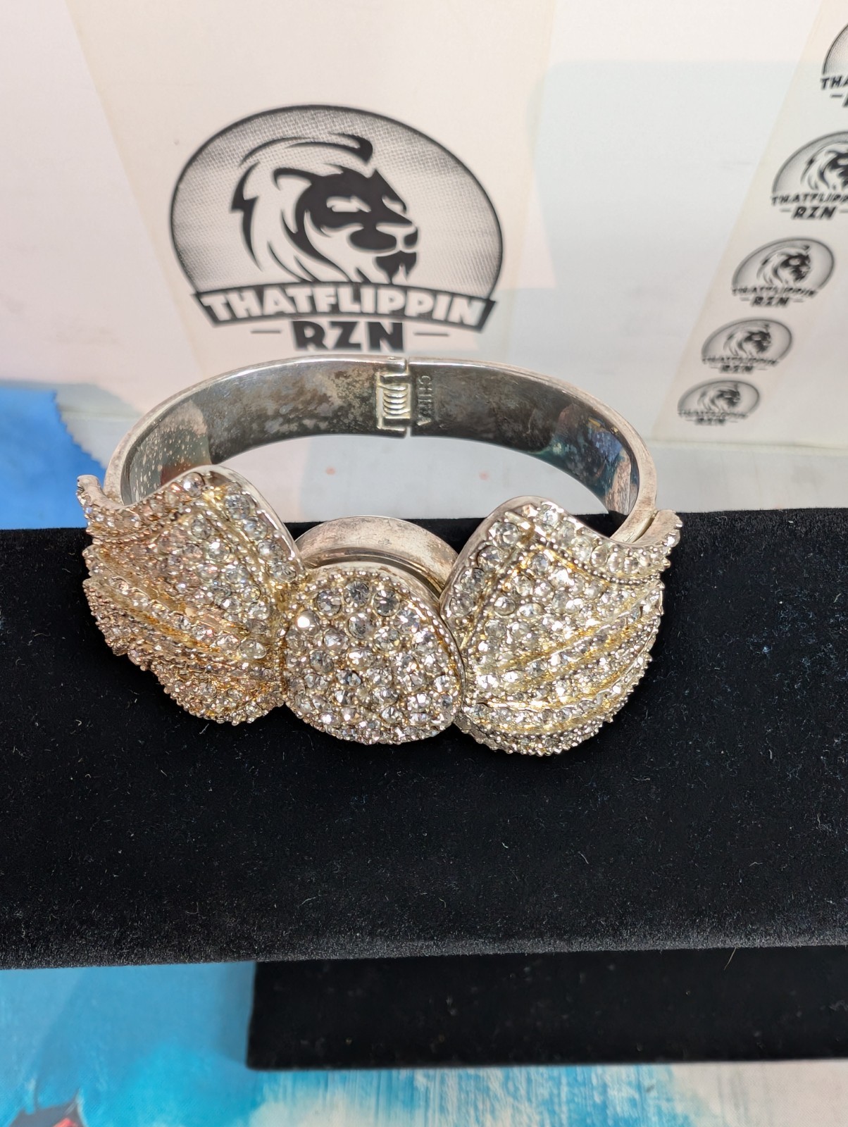 Geneva Platinum brand locket-style watch For Parts Or Repair