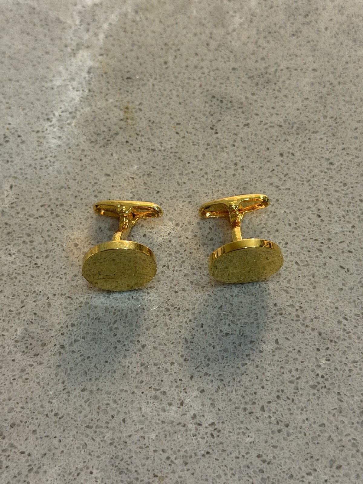 Gold Tone Lexus Cufflinks