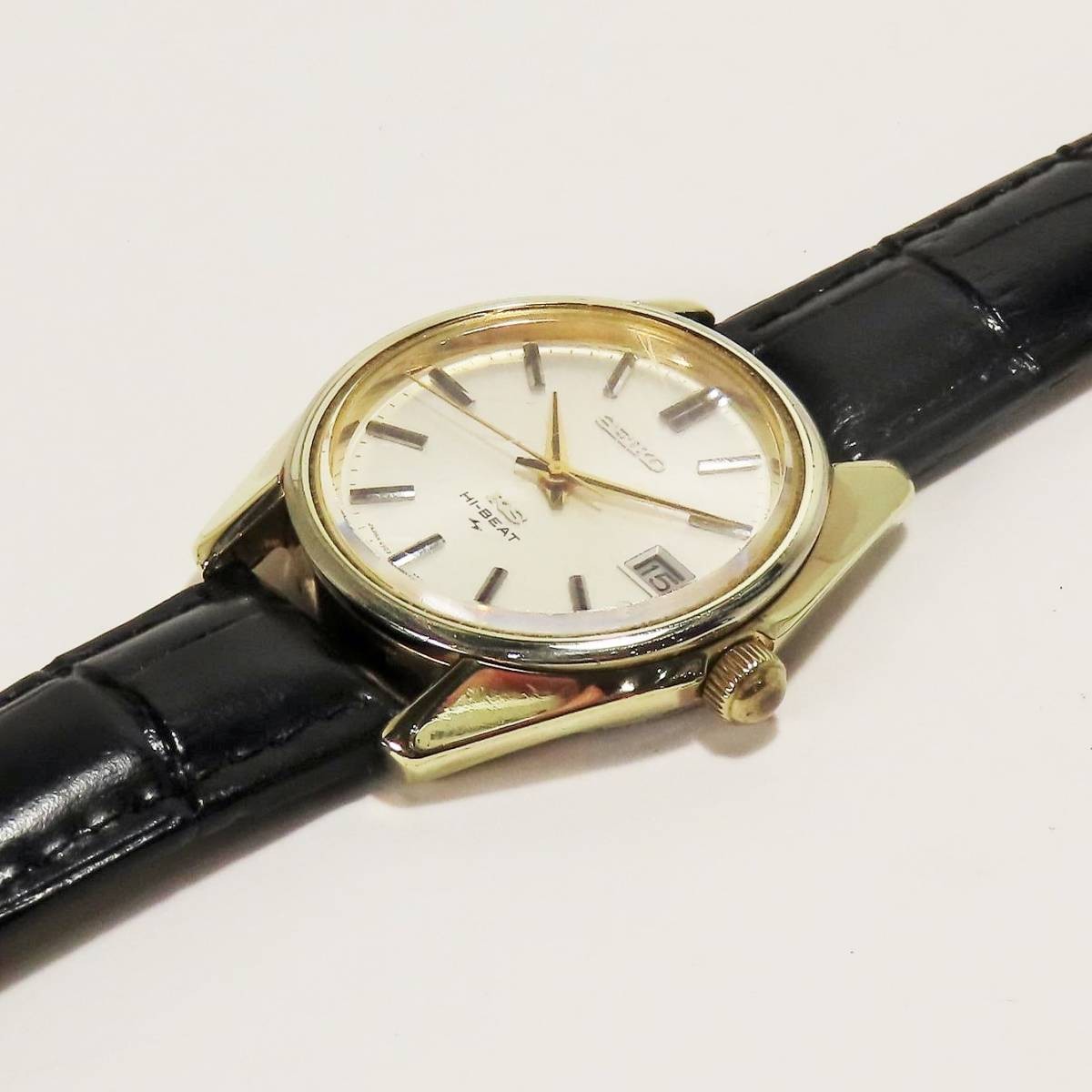 [B1P] KING SEIKO HI BEAT Hand Wound Vintage Mechanical Watch [x8s]