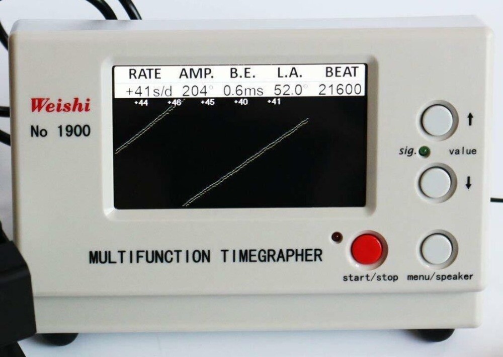 WeiShi NO.1000 1900 Watch Timing Machine Tester Tools Multi-function Timegrapher