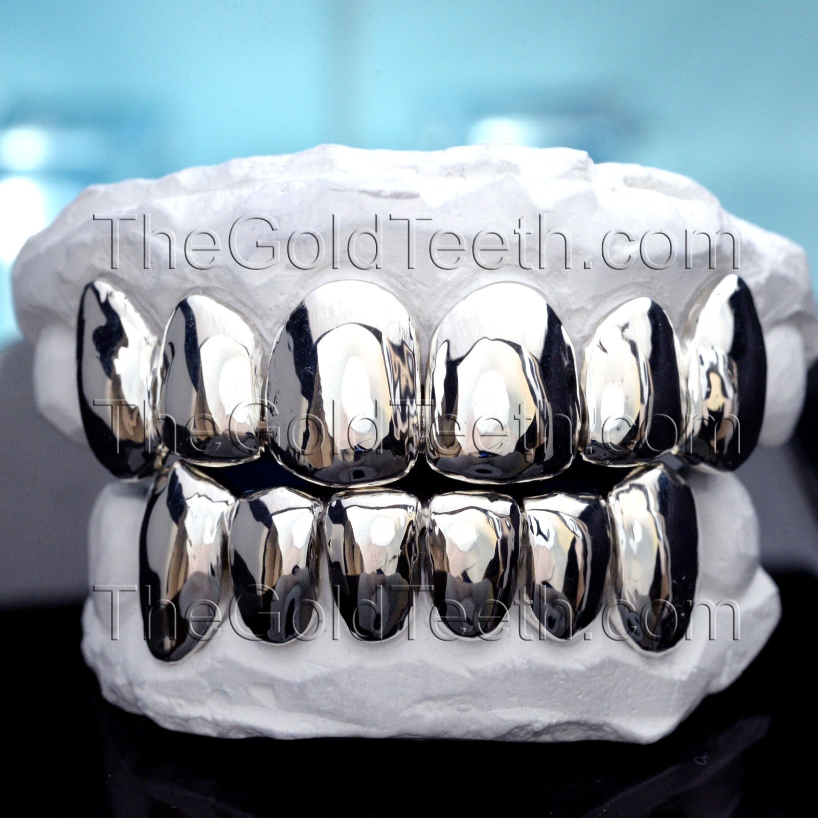 Custom Grillz .925 Sterling Silver Handmade Real Grill Teeth Solid