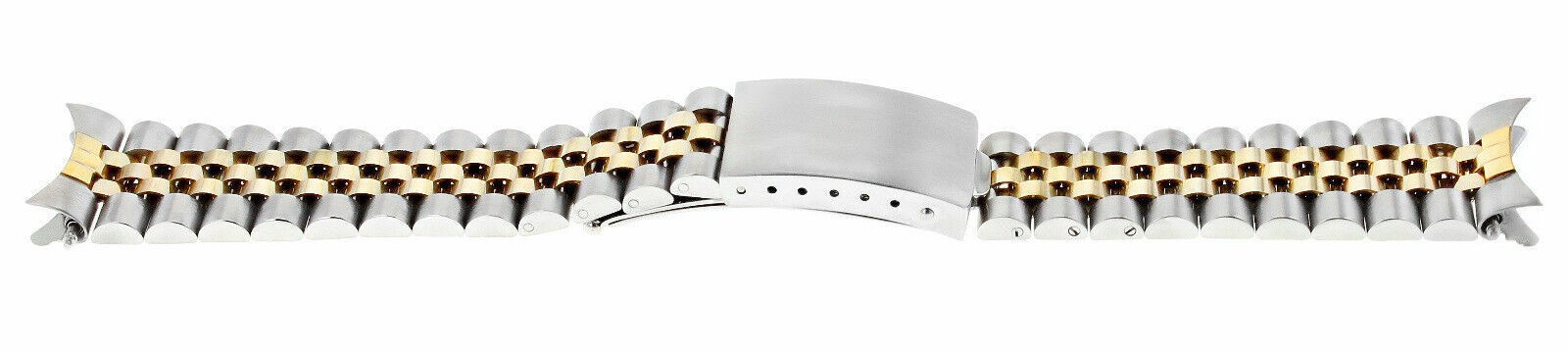 20MM 14K GOLD TWO TONE JUBILEE WATCH BAND FOR ROLEX DATEJUST 16233 16013 16014