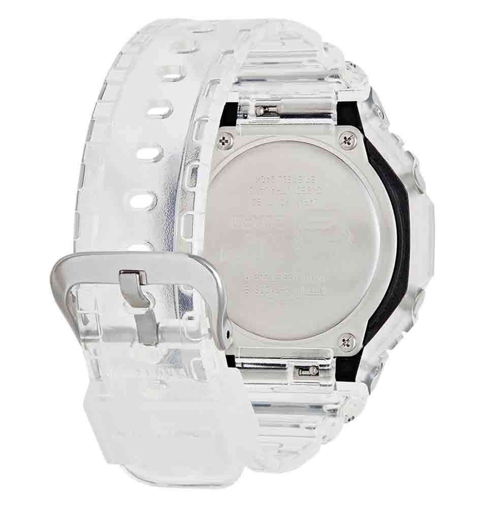 Casio Transparent Mens Analogue-Digital Watch G-shock GA-2100BM-7A5 |2100 Series