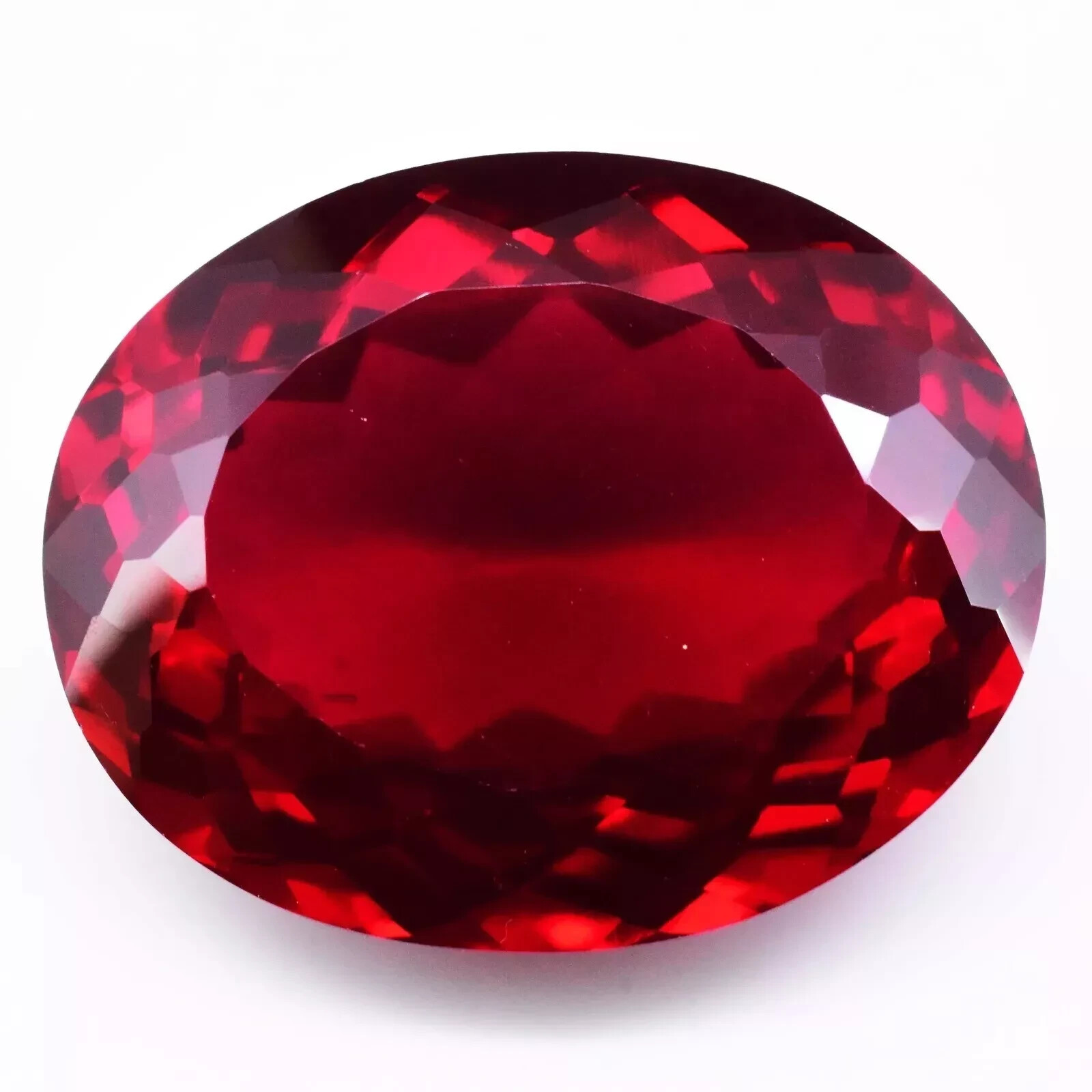 Amazing Red Painite 58-60Ct Oval Mogok Natural EGL Certified Loose Gemstone