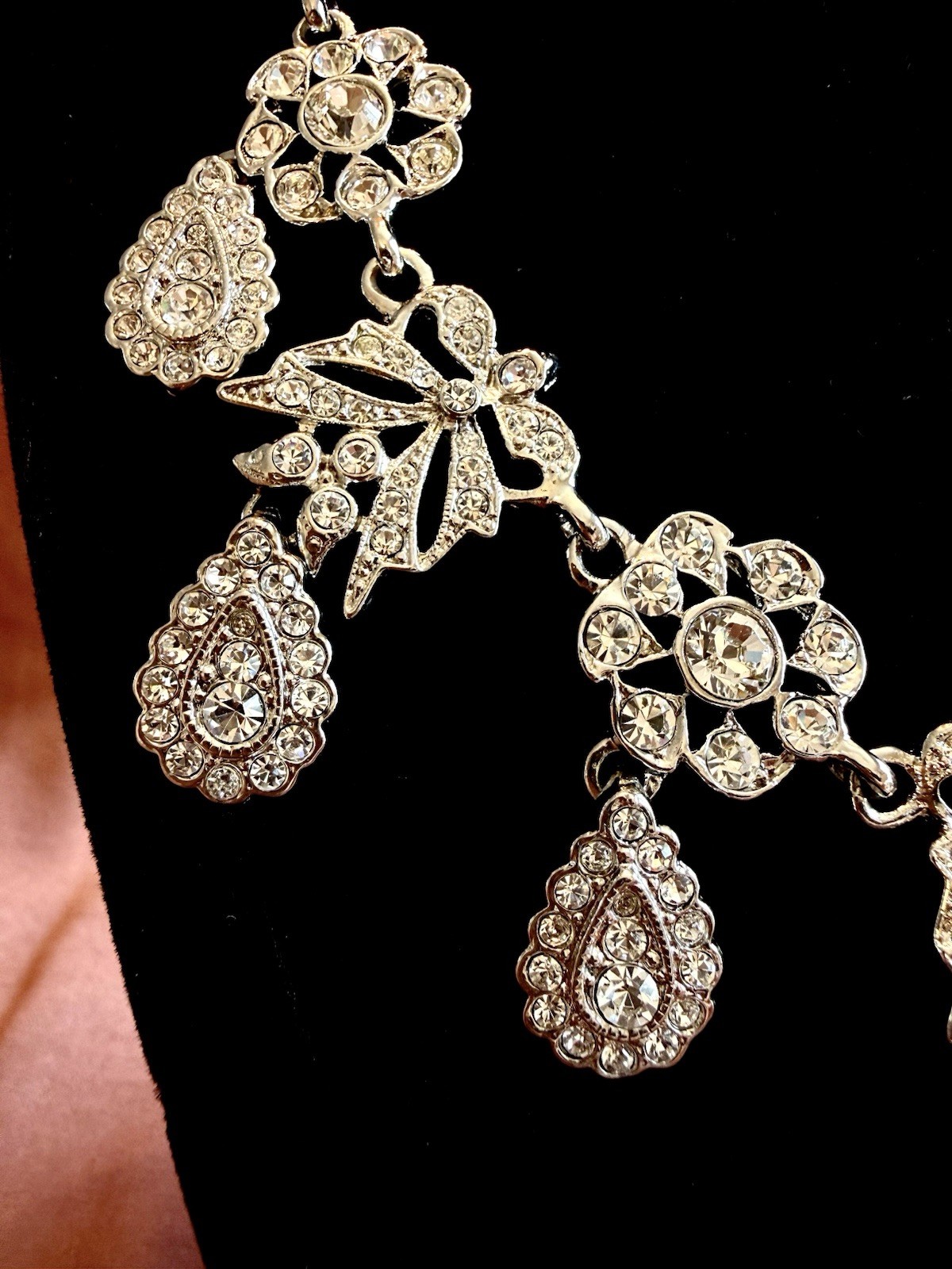 KJL Let Them Eat Cake Full Necklace Marie Antoinette Liz Taylor Kenneth Jay Lane