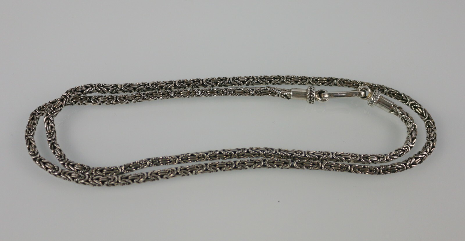 BA Suarti Sterling Silver Bike Chain Necklace 24″ 34grams