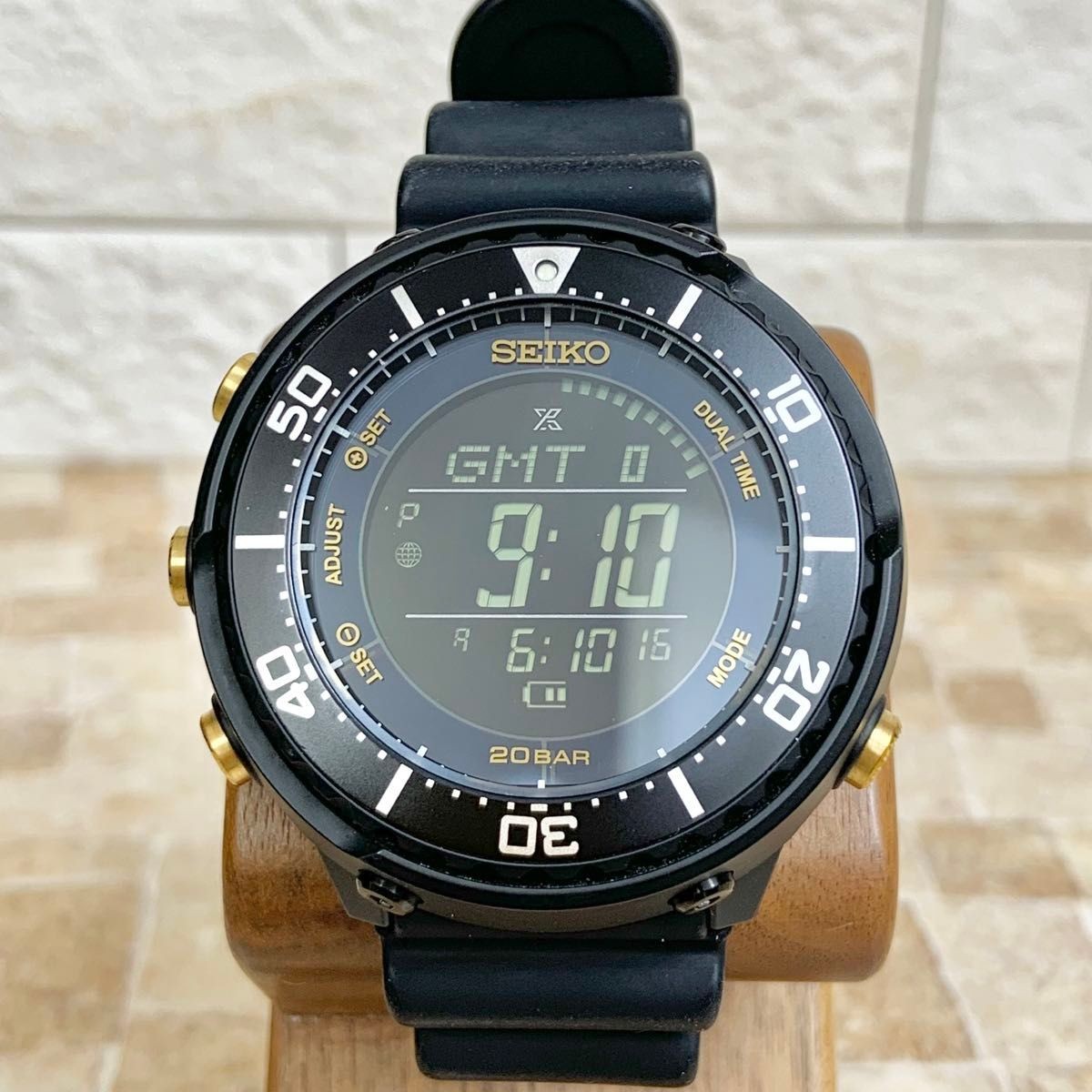 SEIKO Prospex SBEP005 BEAMS Solar Black Watch
