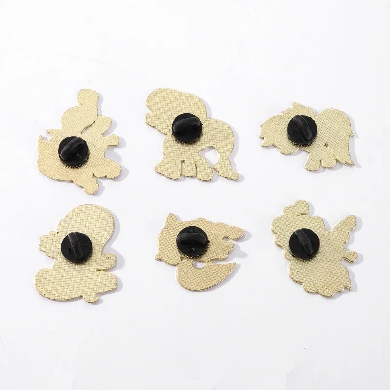 My Little Pony Printed Enamel Pins Anime Cartoon Character Collectible Brooches