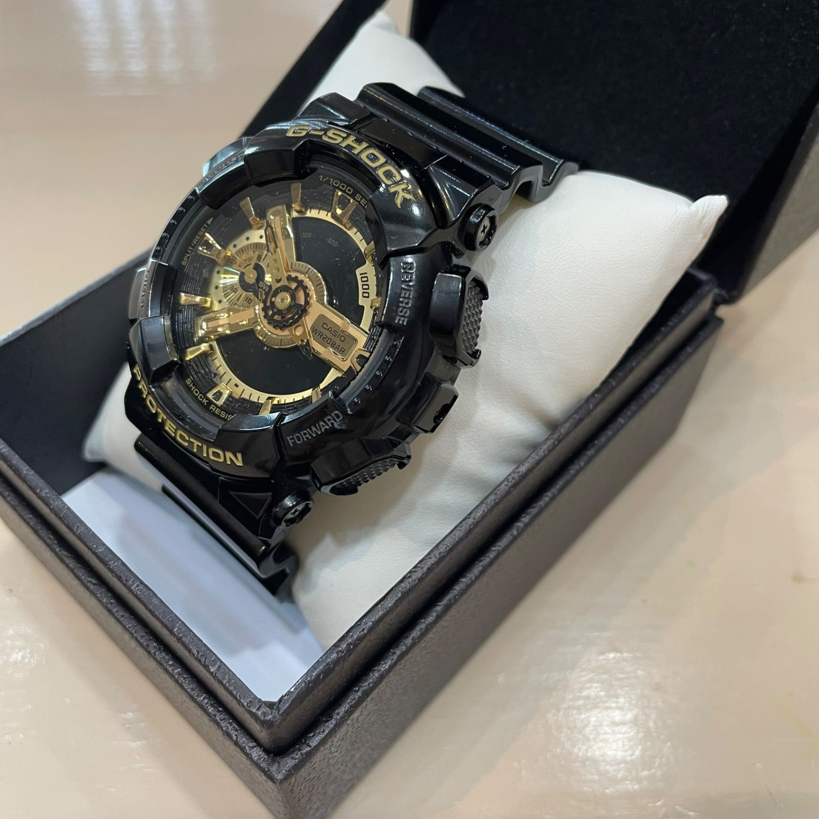 CASIO G-SHOCK GA-110GB-1AJF black & Gold Men’s Watch