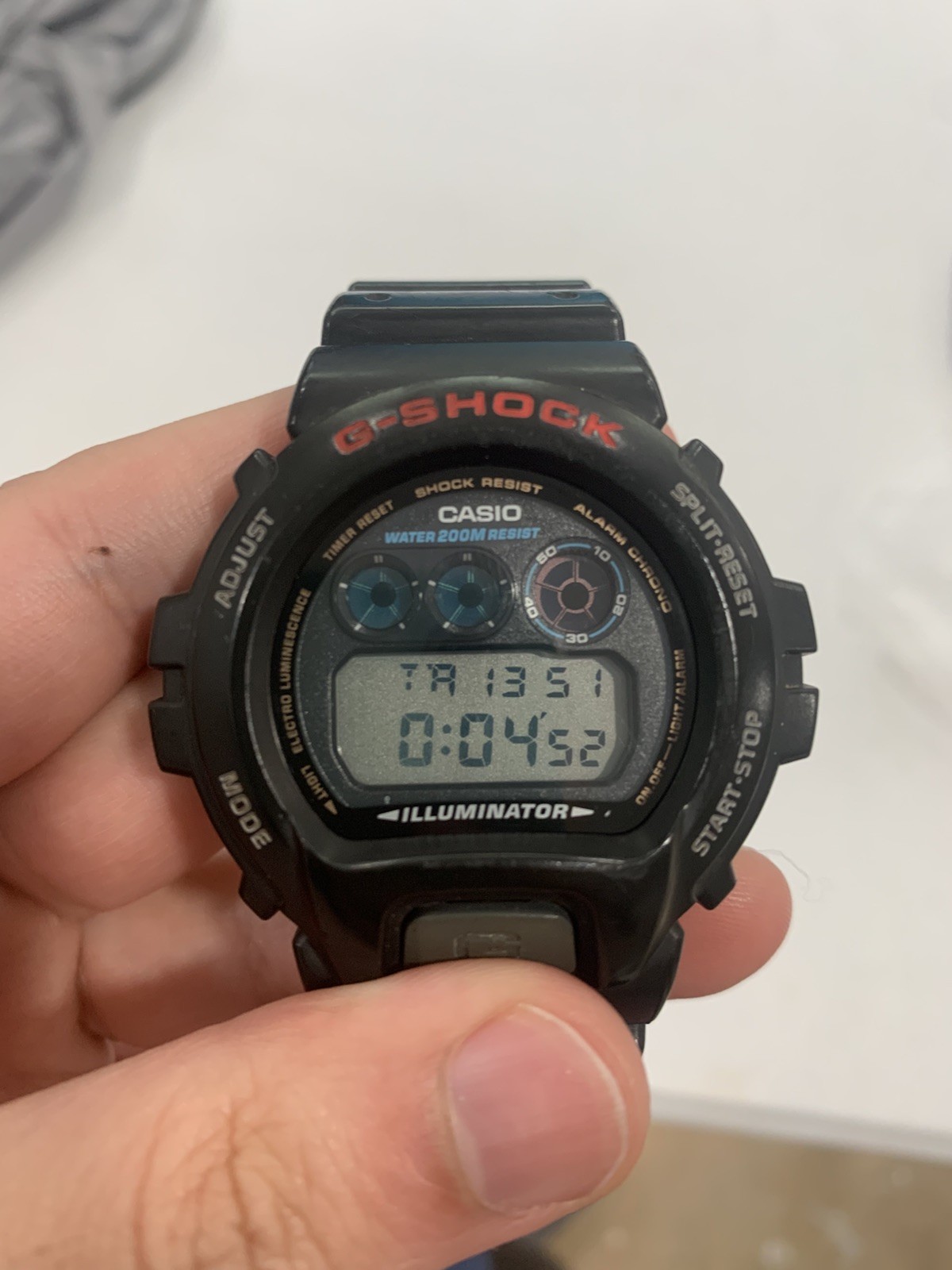 Casio G-Shock DW-6900 Original 1289 Electro-Luminescent Backlight Module