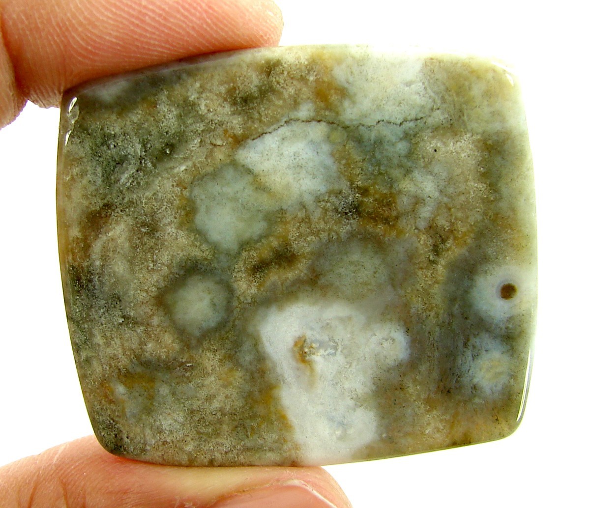77.70 Ct Natural Ocean Jasper Loose Gemstone Cabochon Wire Wrap Stone – 2848