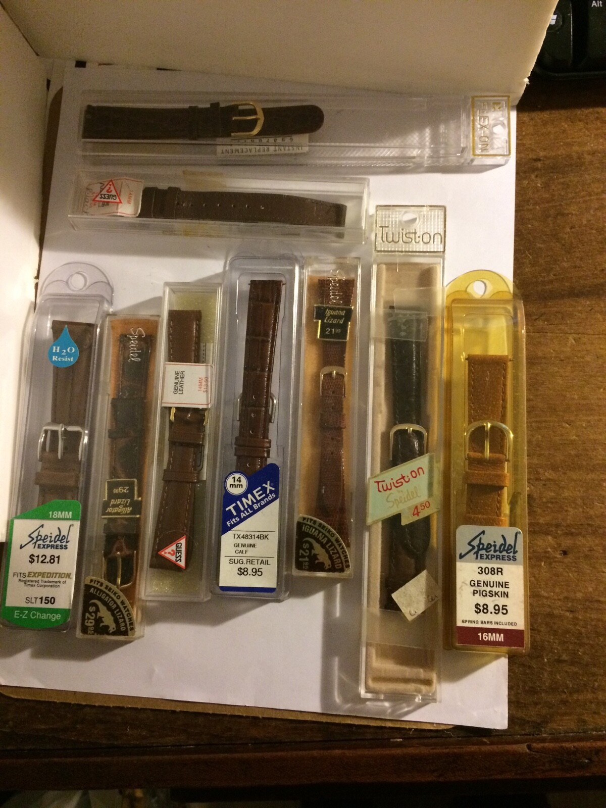 Watch bands – collection of various – NEW