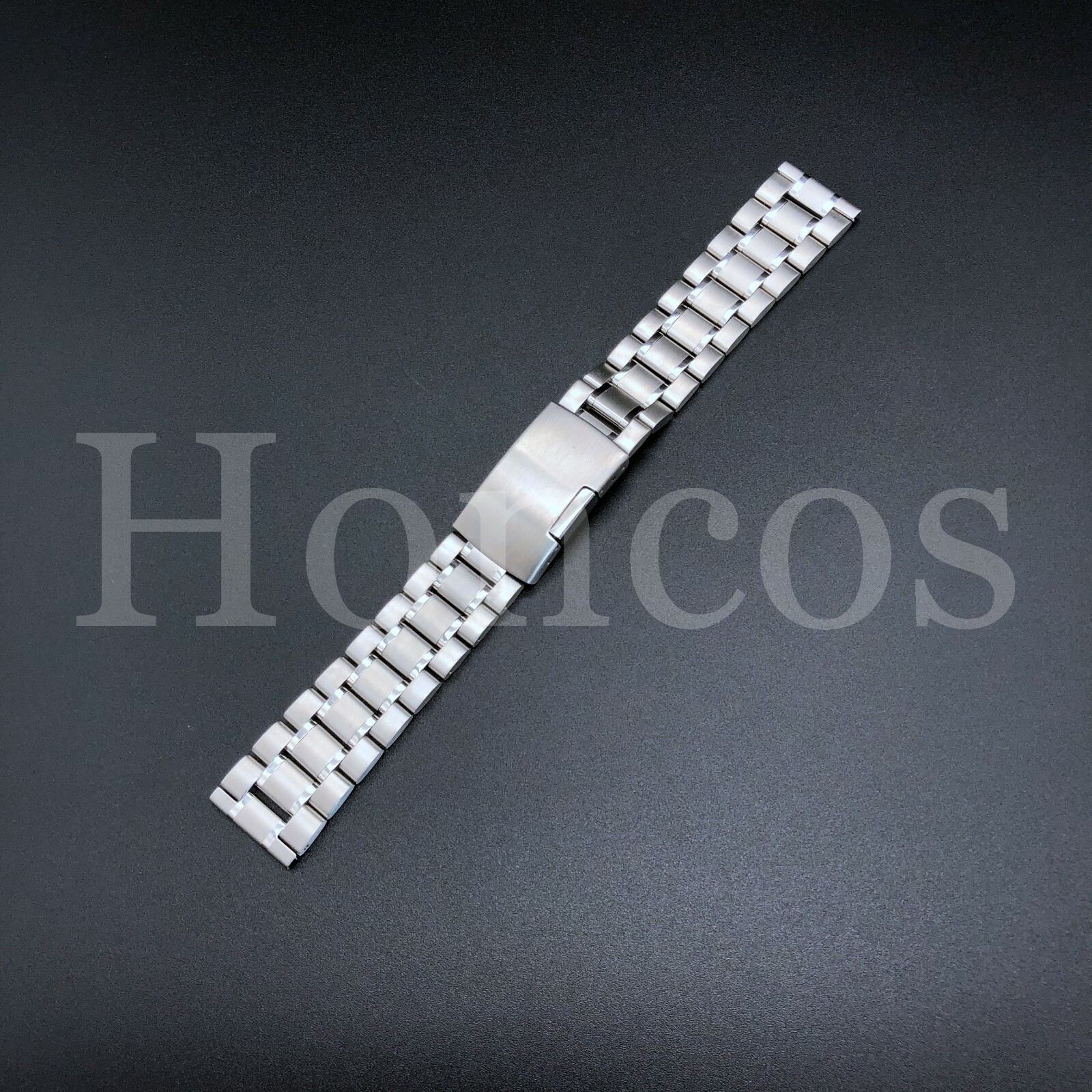 19MM HEAVY OYSTER BAND FOR ZODIAC SEAWOLF WATCH 722-916 SOLID S/S STRAIGHT END