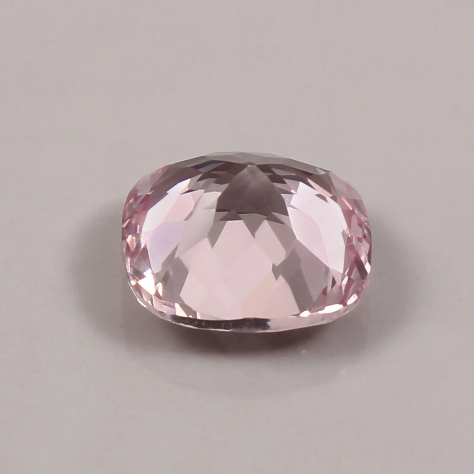 11 Ct Precious Pink Cushion Morganite Loose Gems For Luxury Jewelry 12x12x7 mm