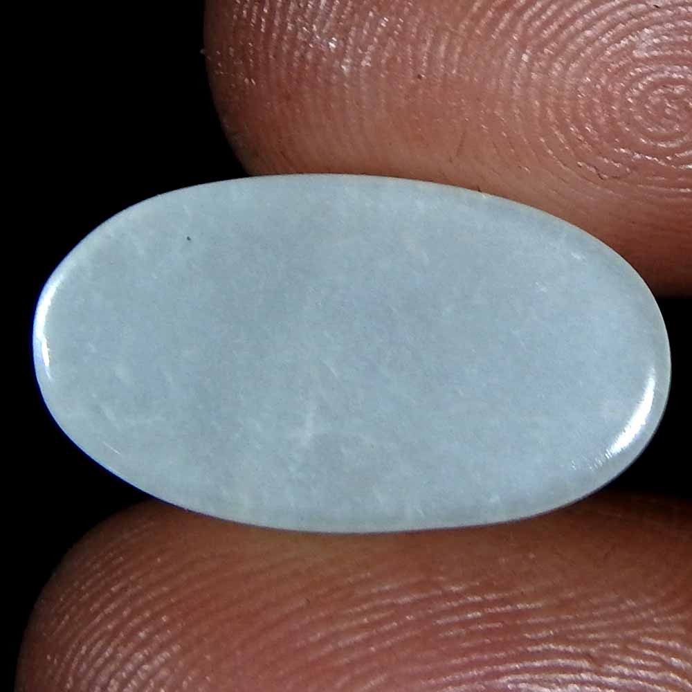 12.15Cts100%Natural Quality Silky Monnstone Oval Cabochon Loose Gemstone