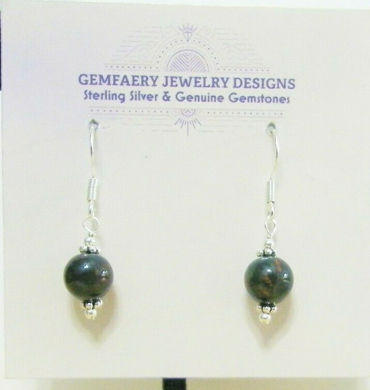 Sterling Silver “NAME YOUR STONE” Gemstone Petite Dangle Earrings…Handmade USA