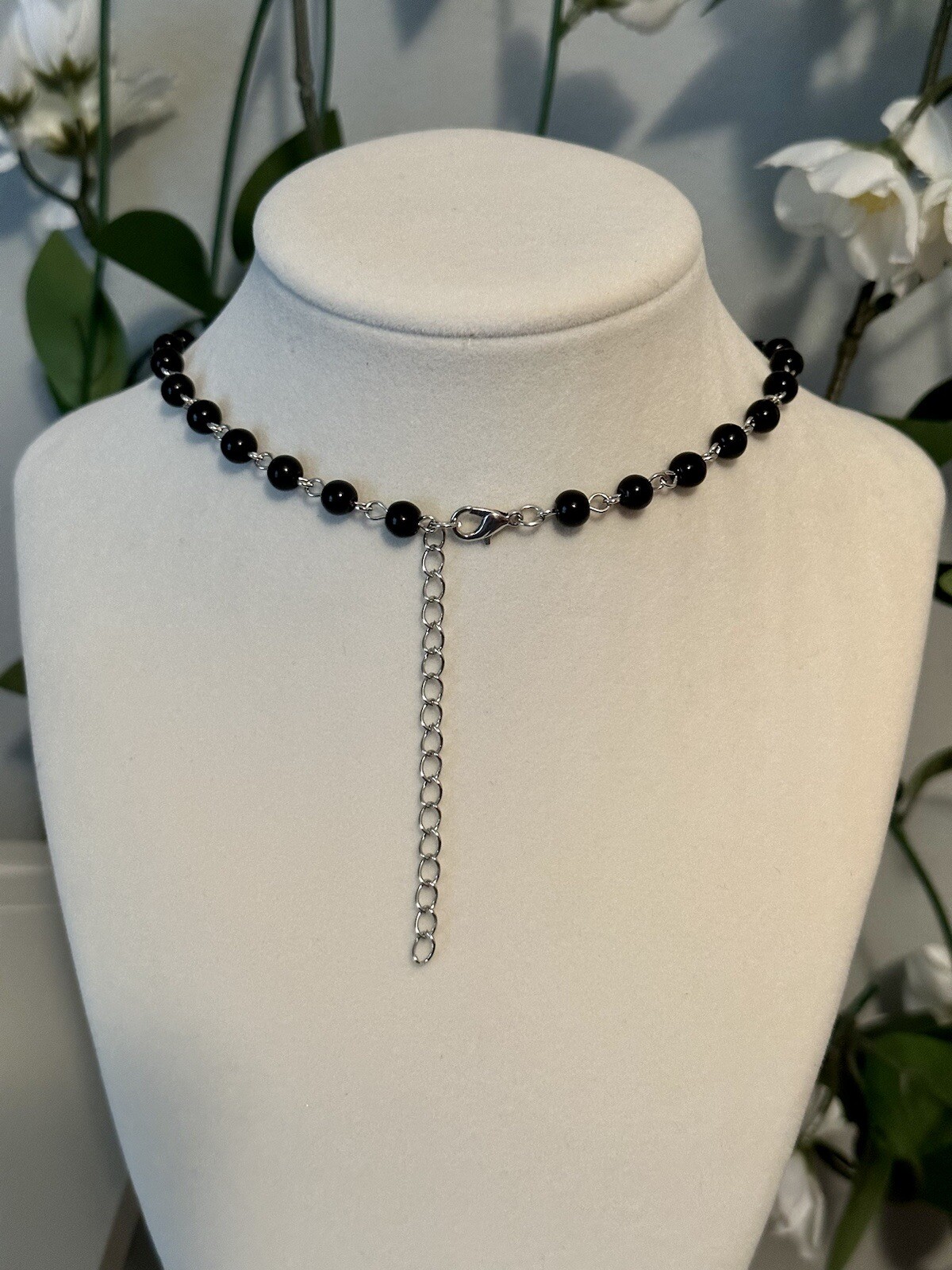 Statement Cross Necklace Choker Vampire Rosary Goth Punk Retro Big Victorian