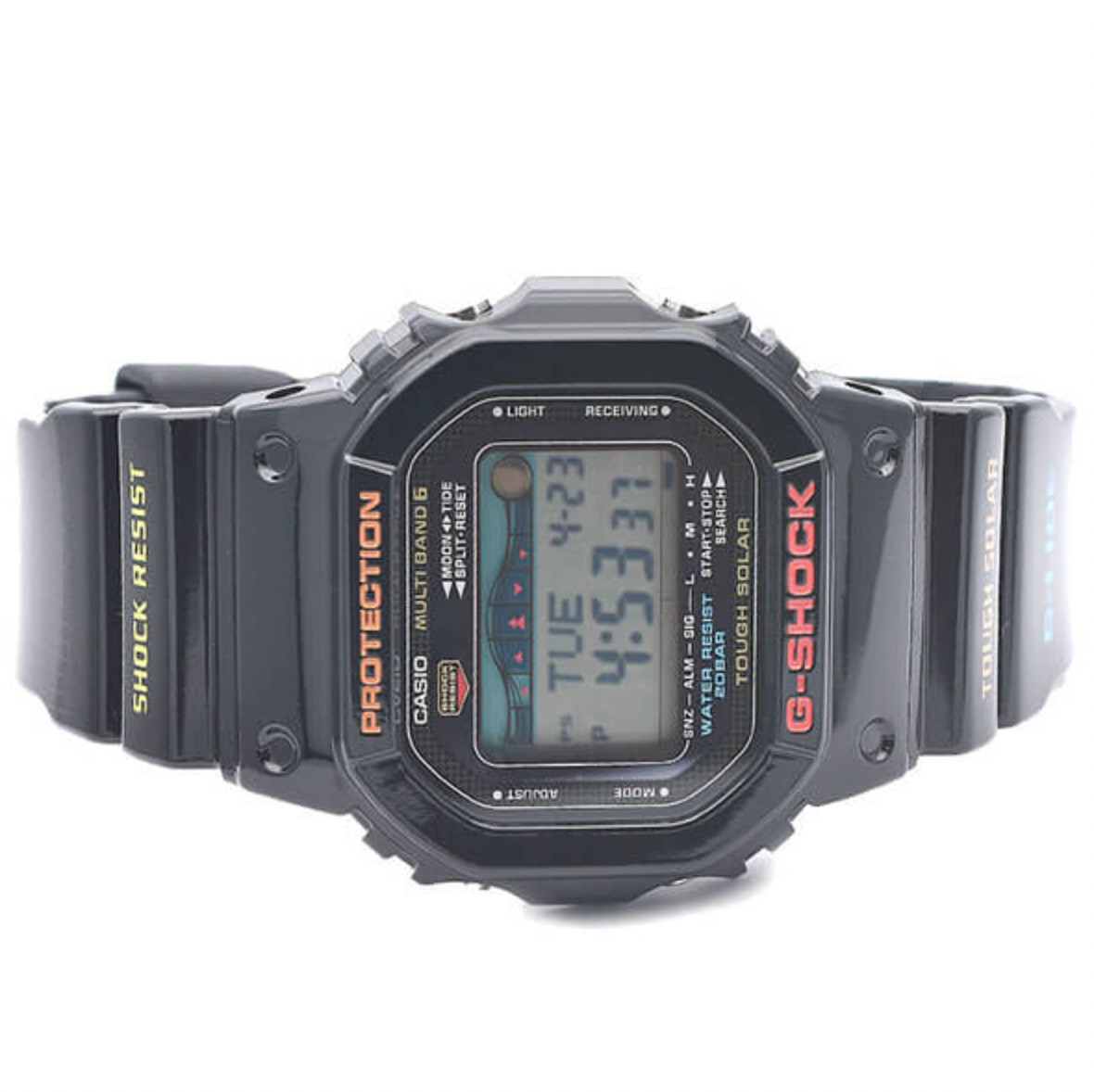 CASIO G-Shock GWX-5600-1JF Black G-Lide Tough Solar Radio Men’s Watch New in Box