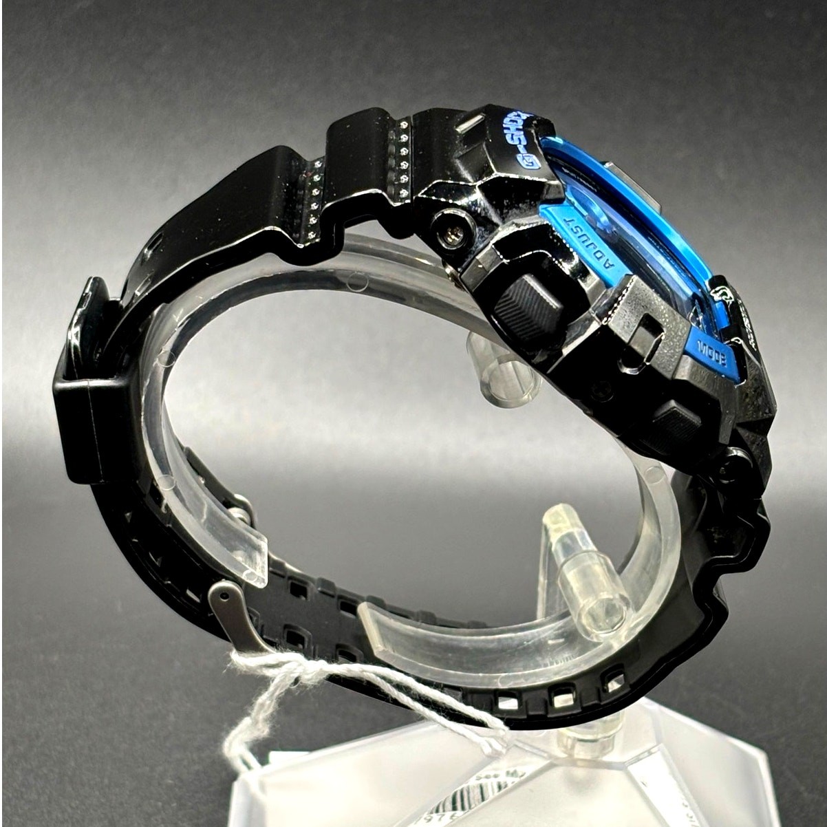 Casio G-Shock G-8900A-1 Glossy Black Blue Dial Digital Men’s Watch 200M NIBWT