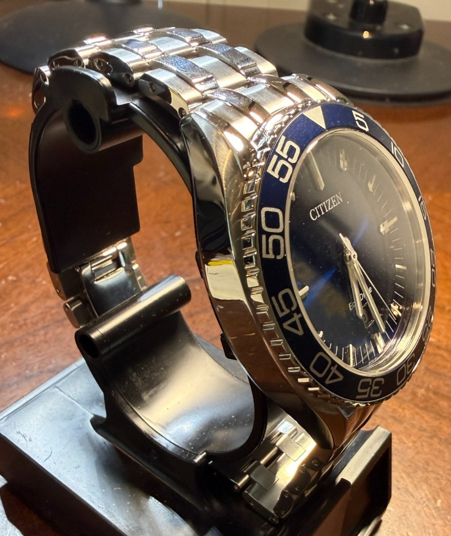 Citizen Carson AW1770-53L Eco-Drive Blue Dial 42mm Men’s Watch w/ Box