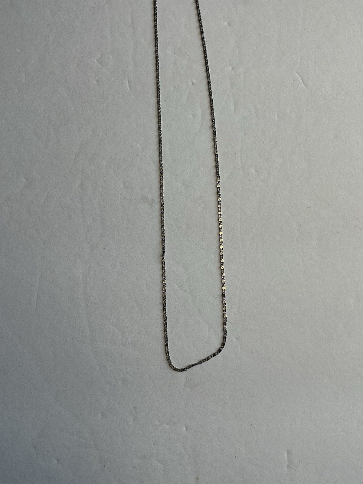 Real 925 Sterling Silver Chain Necklace Made in Italy