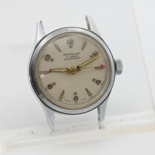 PATRIOT 17j OSTARA 30mm 15mm LUG WRIST WATCH FOR REPAIR (A14)