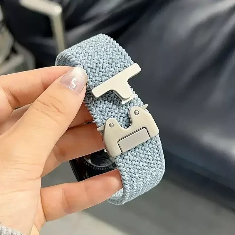 Nylon Band For Apple Watch iWatch Strap Series 10 9 8 7 6 SE 5 Ultra 2 38mm-49mm