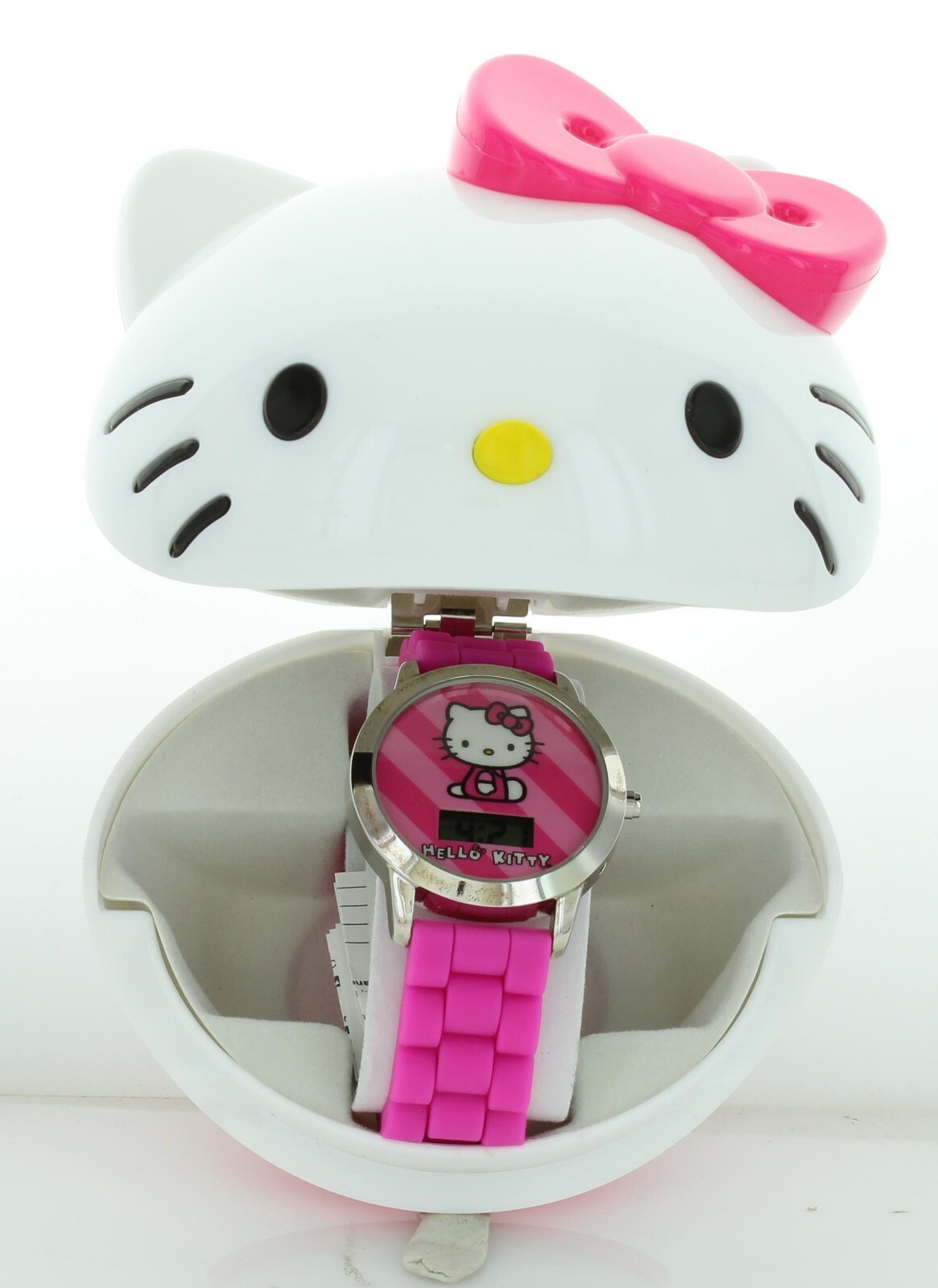 new old stock Hello Kitty LCD Watch with collectable hello kitty box msrp $30