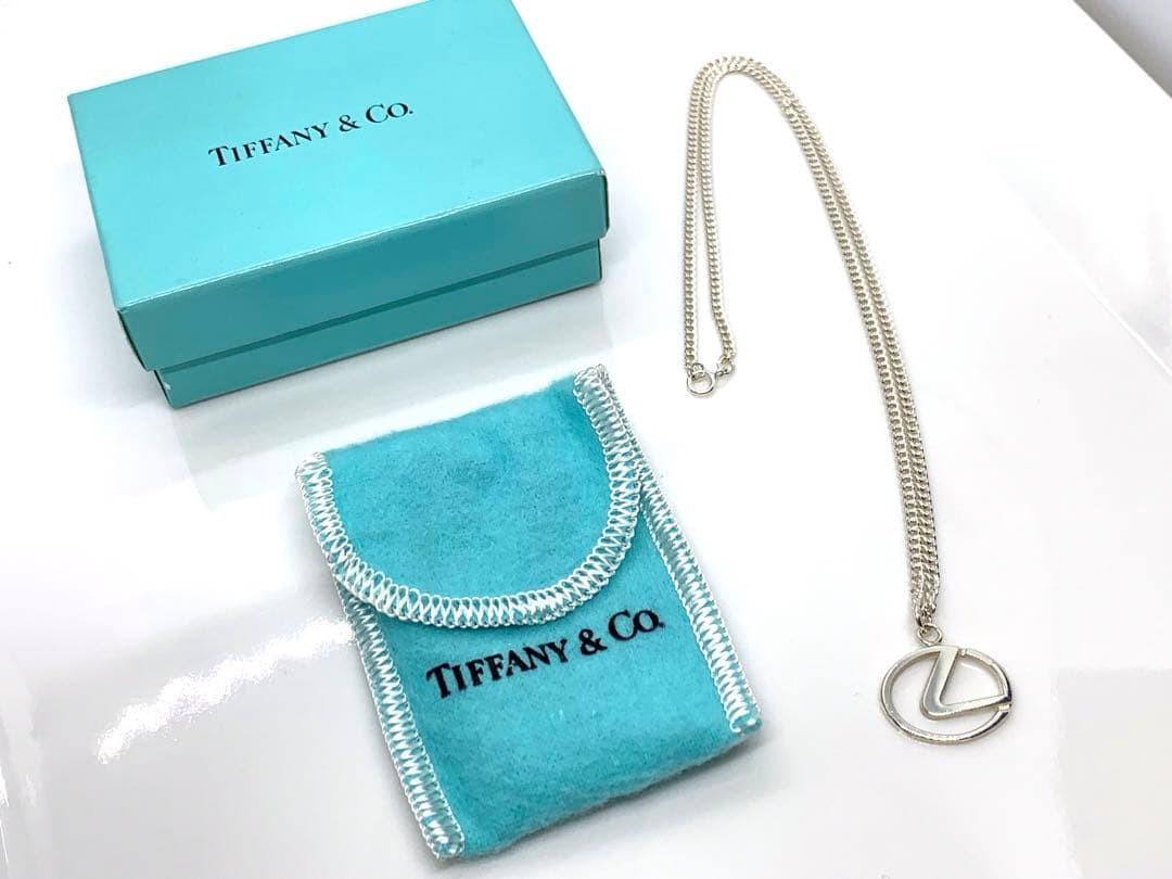 Tiffany & Co. x LEXUS Collaboration Necklace Sterling Silver 925 Ultra Rare