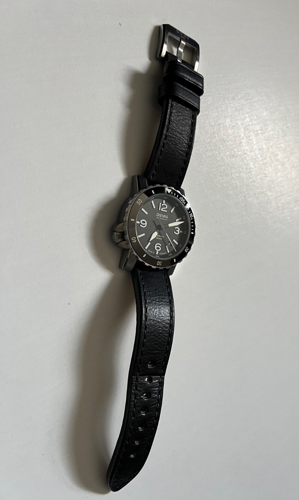 DIEVAS MARINE 500 41MM 316L Stainless Steel Excellent!