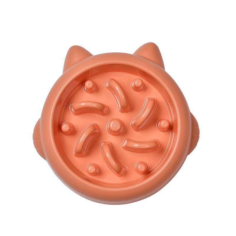 Pet Dog Cat Slow Feeder Bowls Anti Choking Slow Feeder Dish Bowl Home Dog Eating