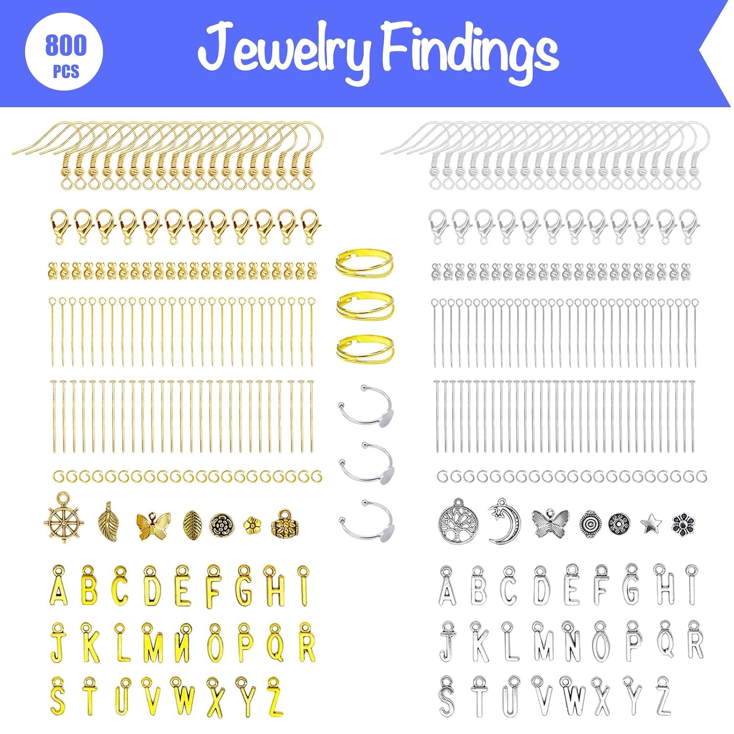 ygorios Jewelry Making Kit for Adults – 1760 PC Crystal Beads, 800 PC Jewelry Fi