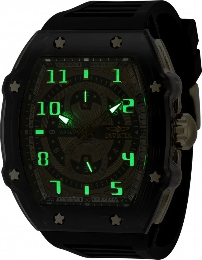 Invicta Men’s Racing 48.5mm VH67 Quartz Red Watch IN-48720