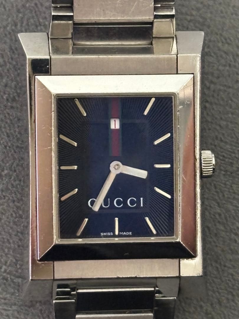 Battery Replaced Rare Working GUCCI Gucci 111 Square Face