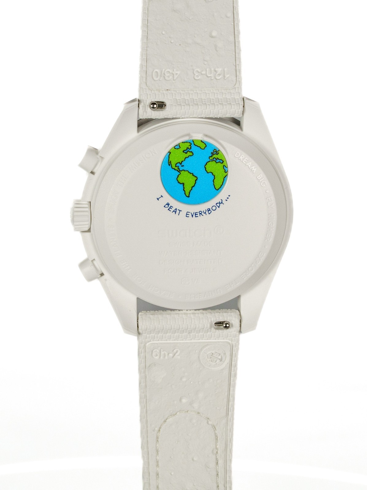 OMEGA x Swatch MoonSwatch Mission to Earthphase Moonshine Gold 42mm White UNWORN