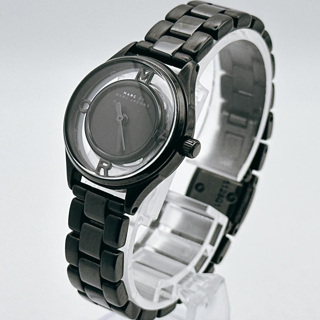 Excellent Condition Operational MARC BY MARC JACOBS Ladies Wristwatch Black