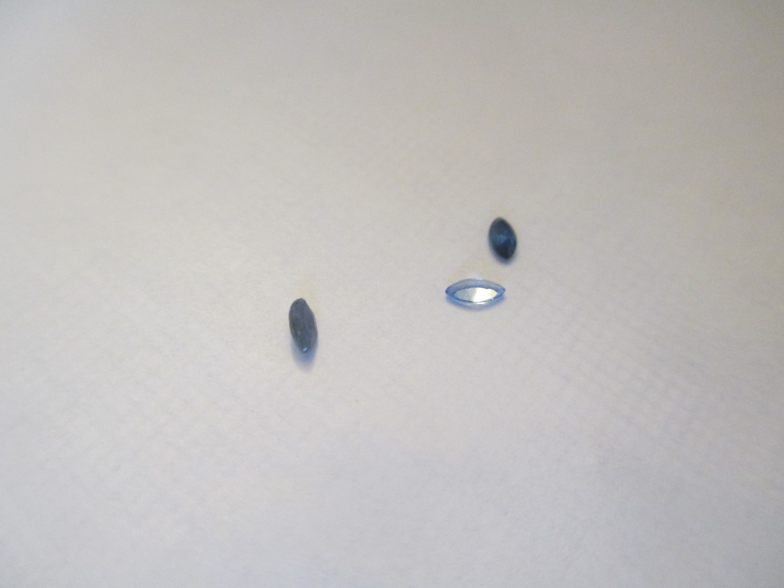 .09ct Loose Marquise Cut Genuine Tanzanite 4 x 2mm violetish Blue Intense