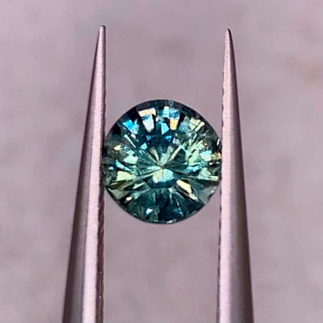 1.06Ct Natural Unheated Rare Teal Sapphire From Madagascar
