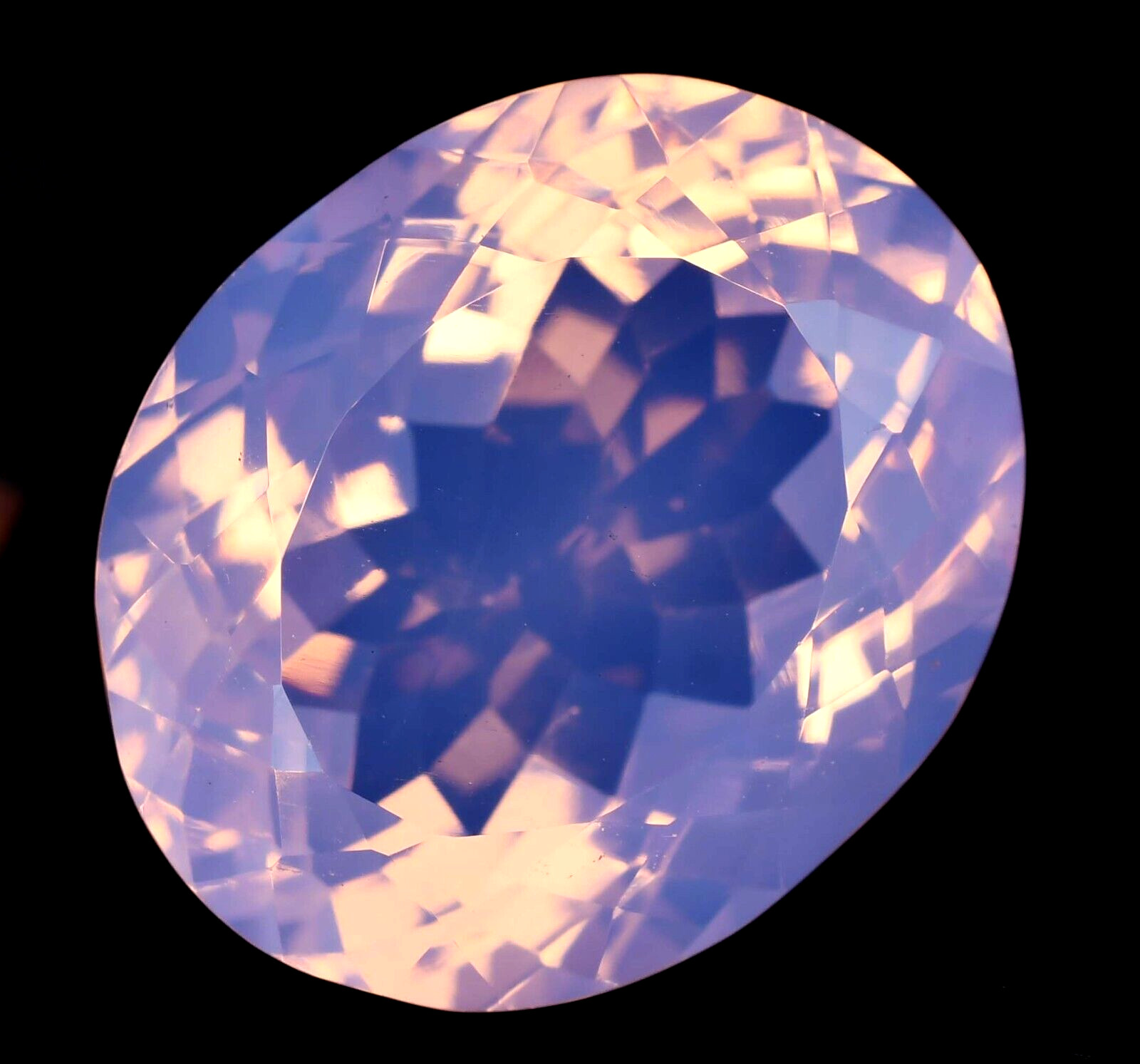 Natural Pink Opal 39.80 Ct Oval Welo Untreated Australian Certified Gemstone
