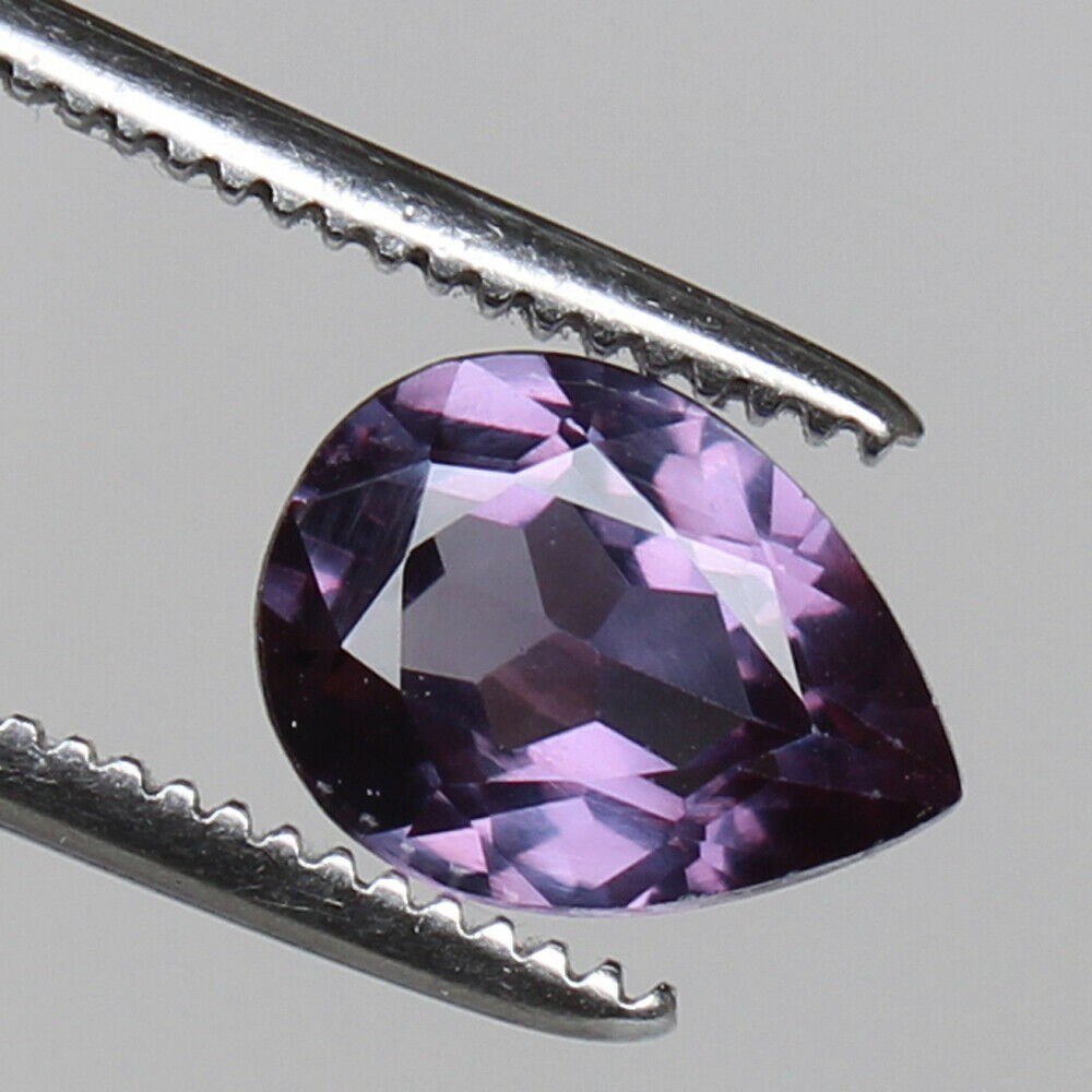 5 Carat. Natural Alexandrite Pear Cut Loose Gemstone Color Change Certified AAA