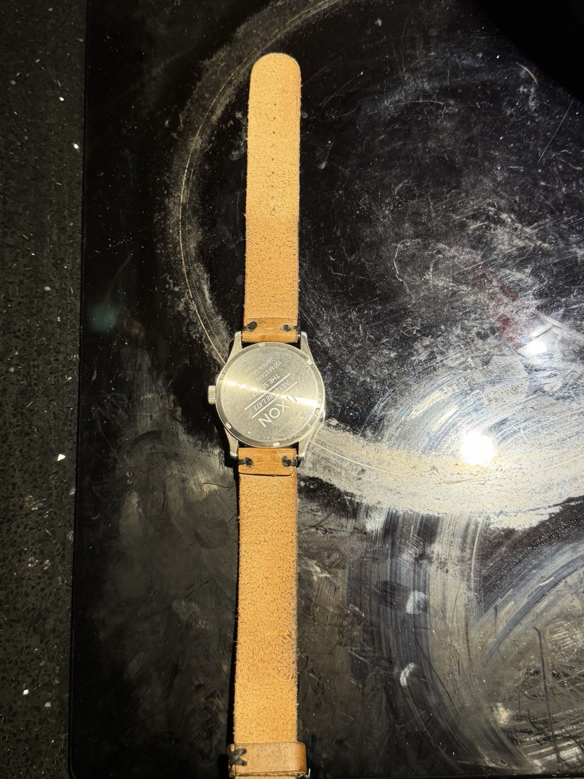 Nixon the Sentry 100 M Stainless Steel Watch Movement Japan Import