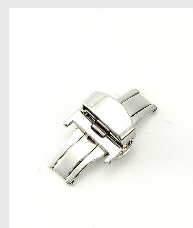 Stainless steel butterfly clasp watch buckle High-grade clasp 14 16 18 20 22mm