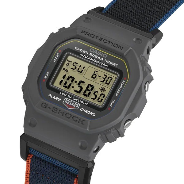 Casio G-Shock DW-5600MNC-8A2JF Digital Men’s Watch JDM Grey Blue
