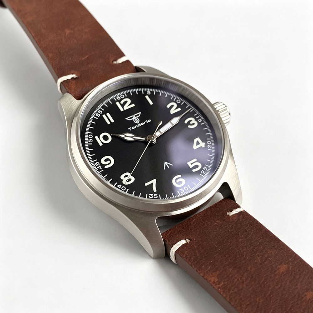 Tandorio 39mm Arabic Luminous 20ATM Sapphire Automatic Japan NH35A Men Watch