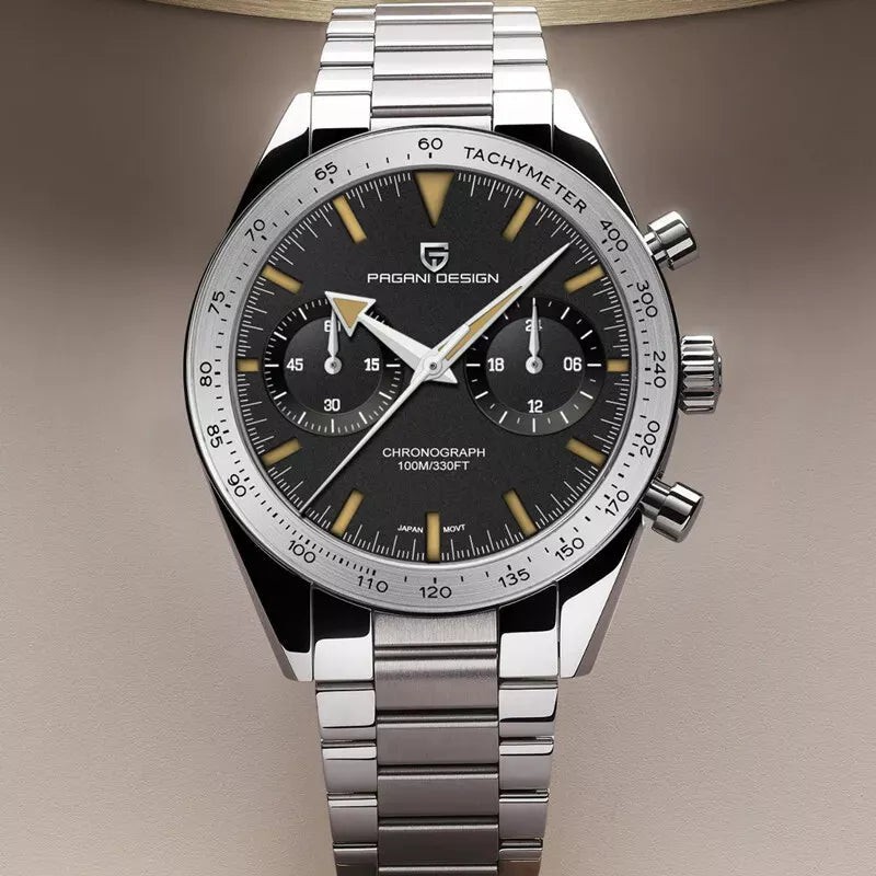 Pagani Design PD-1766 All Black Men Automatic Watch