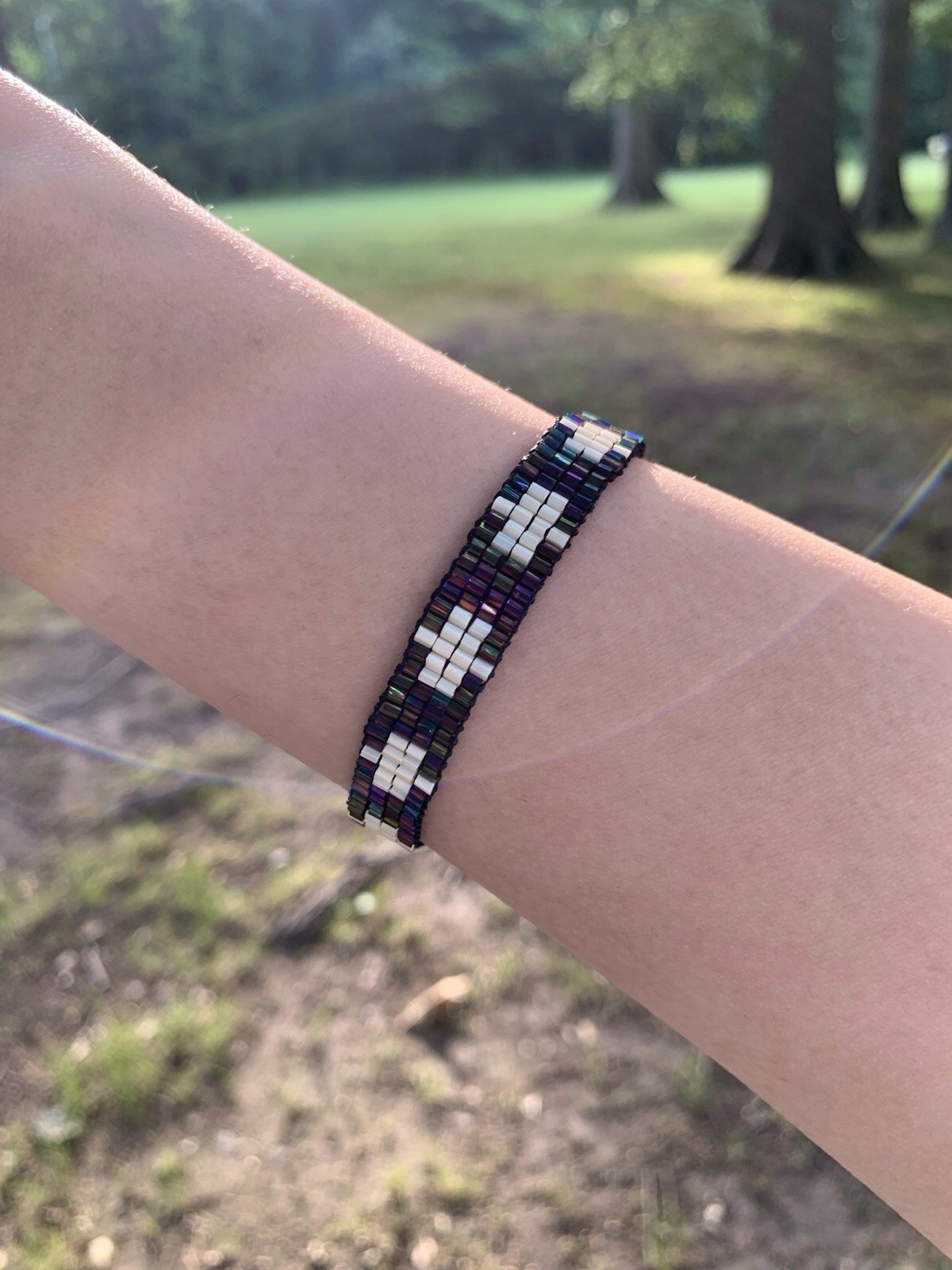 Miyuki Beaded Bracelet | Lobster Clasp | Adjustable | No Stone