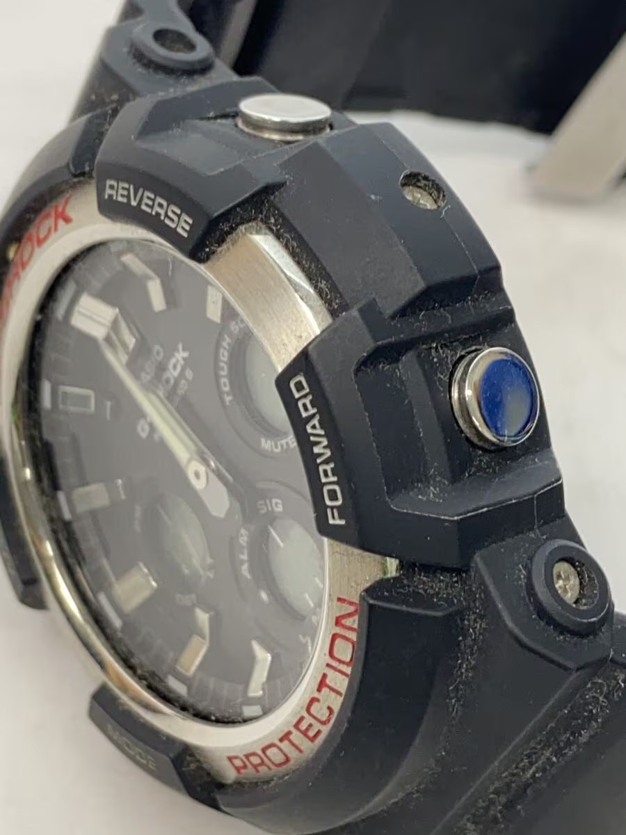 CASIO Solar Watch G SHOCK Black Digital Analog BLK BLK 003A262H